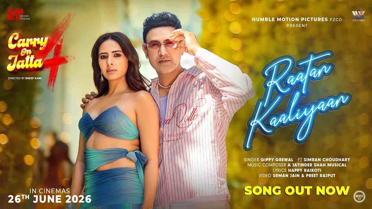 Rataan Kaliyaan Lyrics - Gippy Grewal, Simran Choudhary